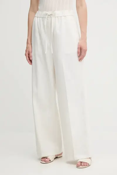 Ľanové nohavice Calvin Klein