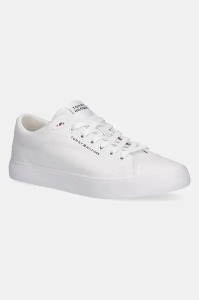 Tenisky Tommy Hilfiger TH HI VULC LOW CORE CANVAS