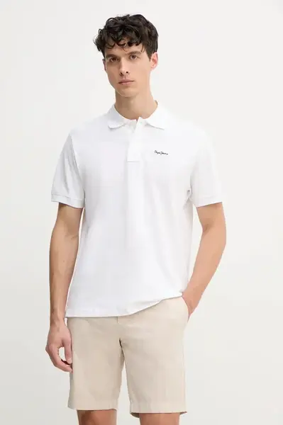 Bavlnené polo tričko Pepe Jeans ESSENTIAL POLO CONTRAST LOGO
