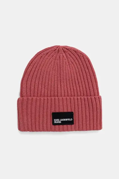 Vlnená čiapka Karl Lagerfeld Jeans
