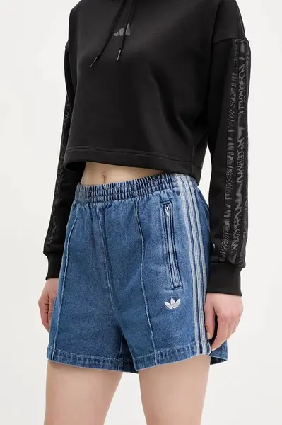 Rifľové krátke nohavice adidas Originals Firebird