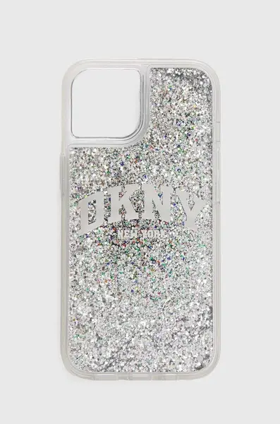 Puzdro na mobil Dkny iPhone 15 / 14 / 13 6.1" čierna farba, DKHCP15SLBNAEK,