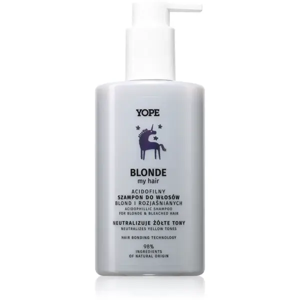 Yope Blonde My Hair Shampoo šampón pre blond vlasy 300 ml