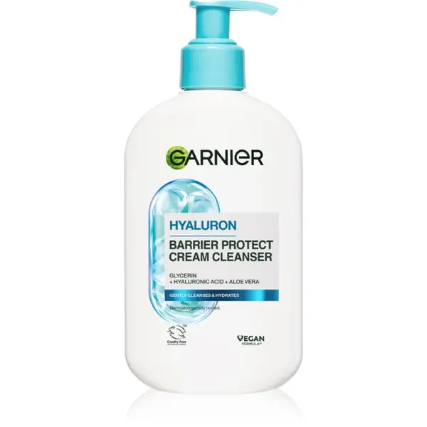 Garnier Hyaluron + upokojujúci čistiaci krém s kyselinou hyalurónovou 250 ml
