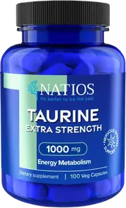 NATIOS Taurine Extra Strength 1000 mg 100 kapslí