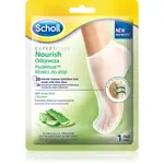 Scholl Pedimask™ Aloe Vera hĺbkovo vyživujúca maska na nohy 1 pár