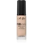L.A. Girl Cosmetics PRO. Matte HD dlhotrvajúci make-up s matným efektom odtieň Natural 30 ml