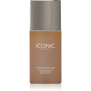 ICONIC London Super Smoother Blurring Skin Tint ľahký hydratačný make-up odtieň Warm Deep 30 ml
