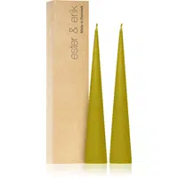 ester & erik cone candles pure wasabi (no. 68/2) dekoratívna sviečka 2x25 cm