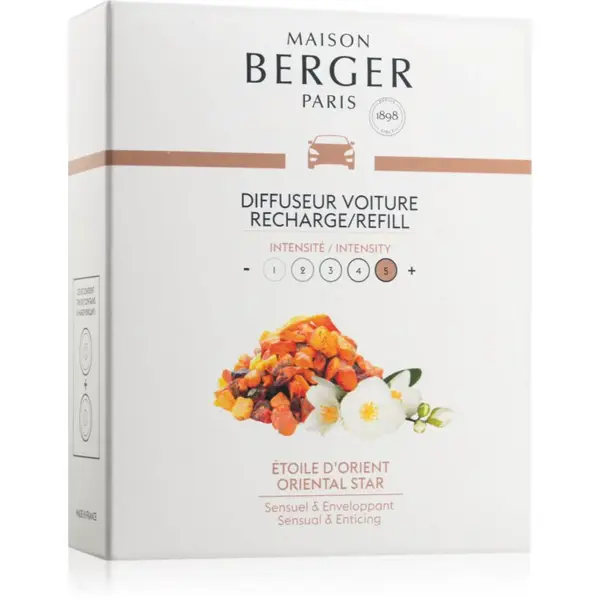 Maison Berger Paris Oriental Star vôňa do auta náhradná náplň 2x17 g