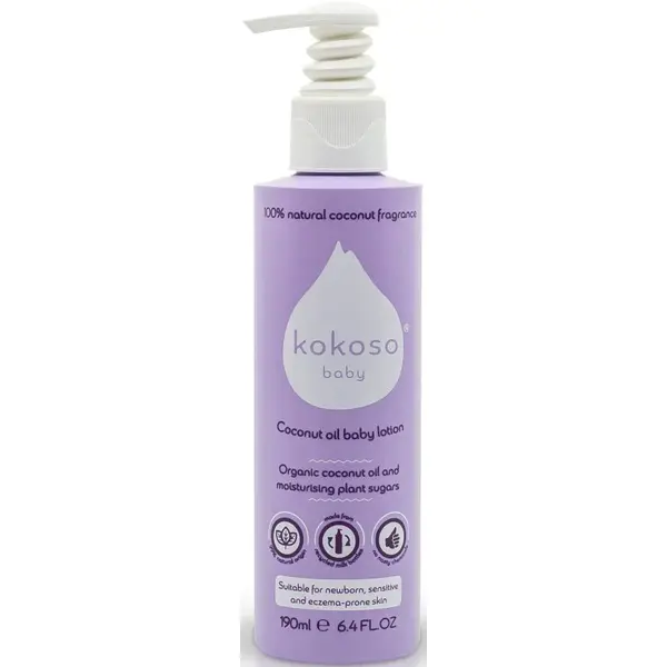 Kokoso Baby Kids telové mlieko pre citlivú pokožku pre deti 190 ml
