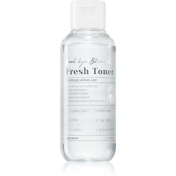 Mizon Good Bye Blemish Fresh Toner upokojujúce pleťové tonikum pre problematickú pleť, akné 120 ml