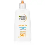 Garnier Ambre Solaire Super UV Hyaluronic Acid ľahký ochranný fluid s hydratačným účinkom SPF 50+ 40 ml