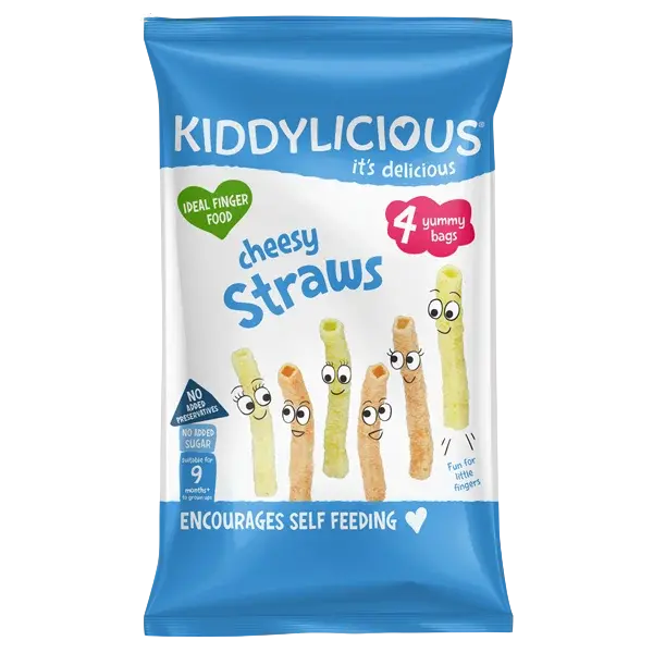 KIDDYLICIOUS Tyčinky syrové 4 x 12 g