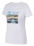 Husky  Tee Flo L white, XS Dámske bavlnené tričko