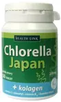 HEALTH LINK Chlorella Japan + kolagén 250 tabliet