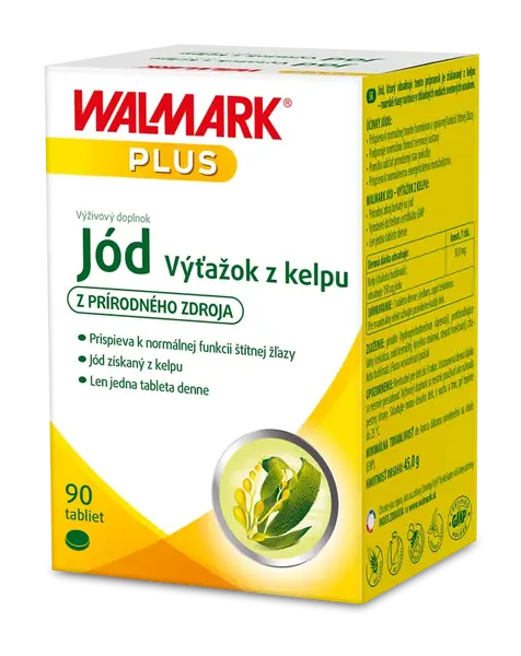 WALMARK Jód Výťažok z kelpu plus 90 tabliet
