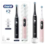 ORAL-B Oral-B iO-6 Čierna a ružová elektrická zubná kefka