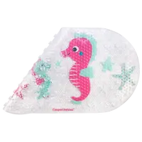 CANPOL BABIES Protišmyková podložka do vane LOVE&SEA ružová, 1 x 1 ks