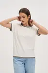 Marisse Women's T-Shirt L-Ts-4637 Off White