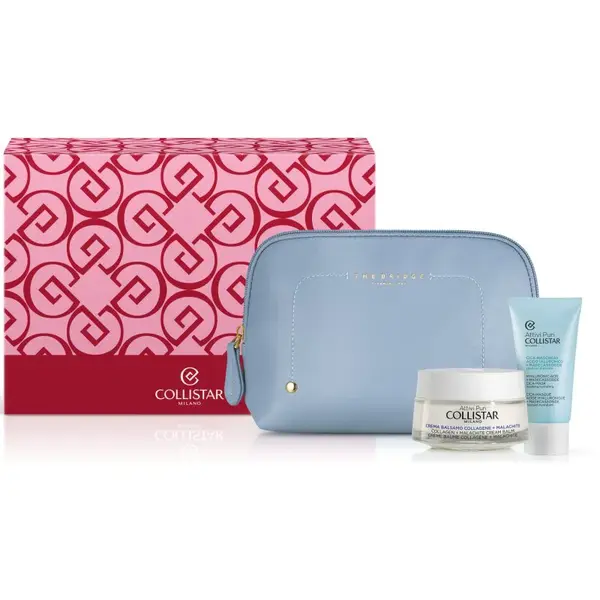 Collistar Attivi Puri Collagen + Malachite Cream Balm Gift Set darčeková sada