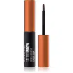 MAYBELLINE NEW YORK Tattoo Brow semipermanentná gélová farba na obočie odtieň Medium Brown 4.6 g
