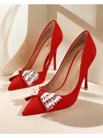 Resti Women's stiletto heels with a bow Cocarte