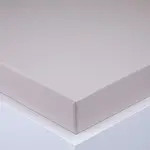 Napínacia plachta na posteľ jersey EXCLUSIVE kávová
