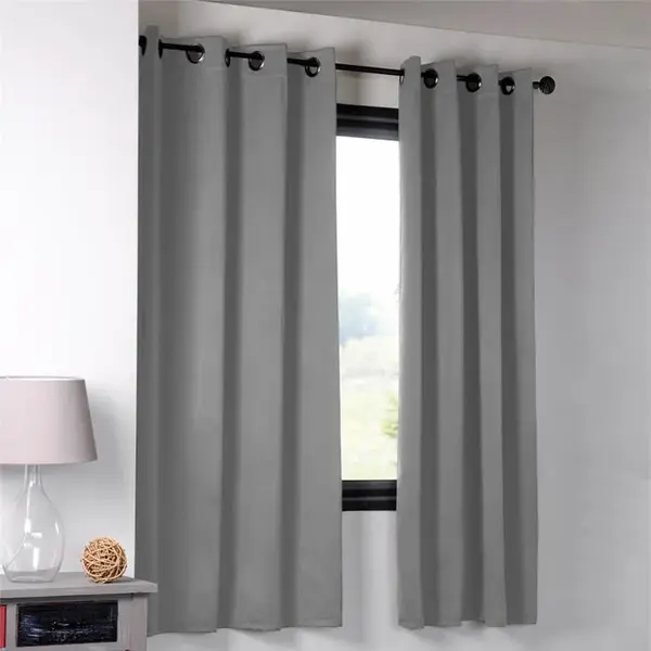 Zatemňovací záves blackout NOTTE šedý 135 x 180 cm