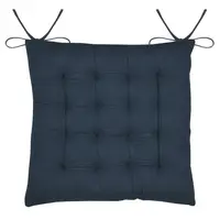 Podsedák na stoličku COLINE námornícka modrá sada 4 ks