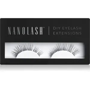 Nanolash DIY Eyelash Extensions trsové nalepovacie mihalnice bez uzlíka Innocent 36 ks