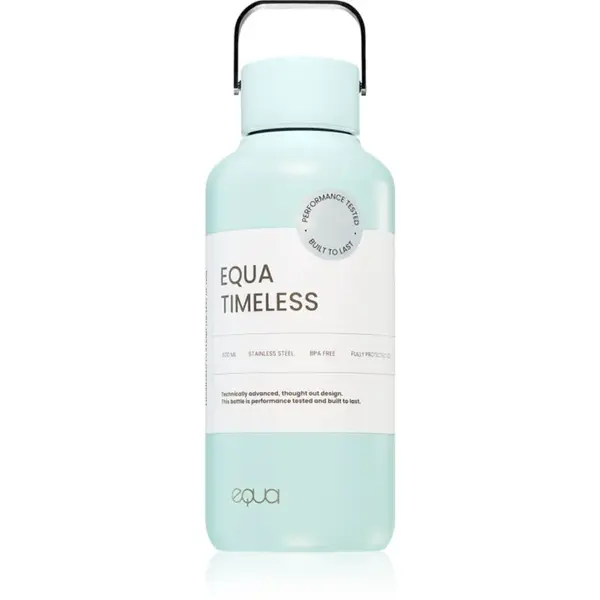 Equa Timeless fľaša na vodu z nehrdzavejúcej ocele malá farba Splash 600 ml