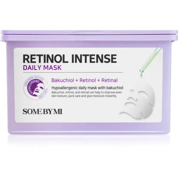 Some By Mi Retinol Intense Daily Mask protivrásková plátenná maska veľké balenie 30 ks
