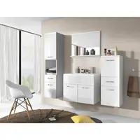 P & B KOUPELNA vysoce lesklá bílá, bílá