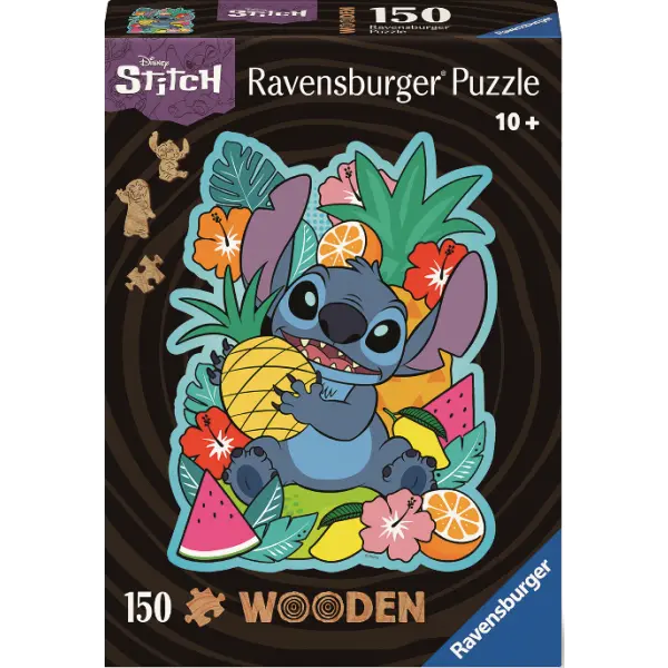 Ravensburger Dřevěné puzzle Disney: Stitch 150 dílků