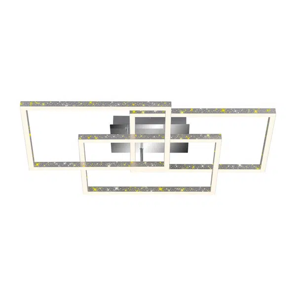 XXXL STROPNÍ LED SVÍTIDLO, 80/49,5/13 cm