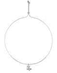 Guess Něžný náhrdelník z oceli Chrysalis JUBN04097JWRHT/U