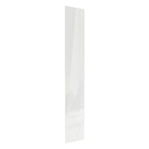 Hom`in DVEŘE, vysoce lesklá bílá, 45,3/234,8/1,8 cm