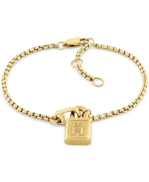 Tommy Hilfiger Pozlacený náramek pro ženy American Icon 2780943