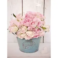 Euroart MALBA NA PLÁTNĚ, květiny, 30/40 cm