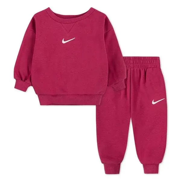 Nike kids essential fleece crew set 3m