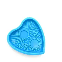Heart with Word Pendant DIY Silicone Molds
