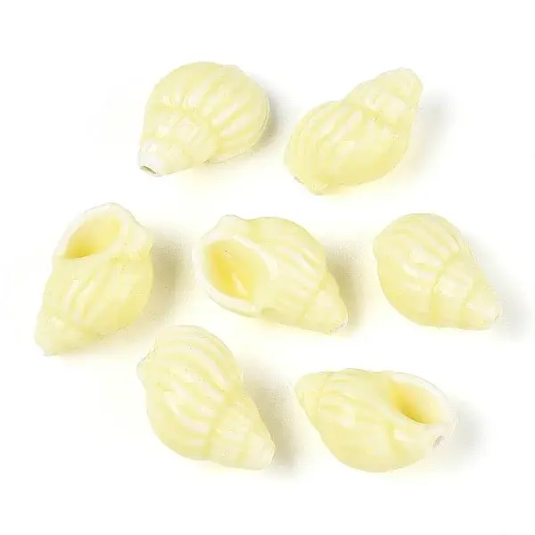 Handmade Printed Porcelain Beads
