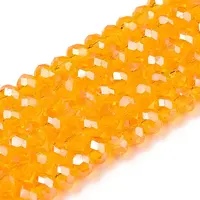 Electroplate Glass Beads Strands