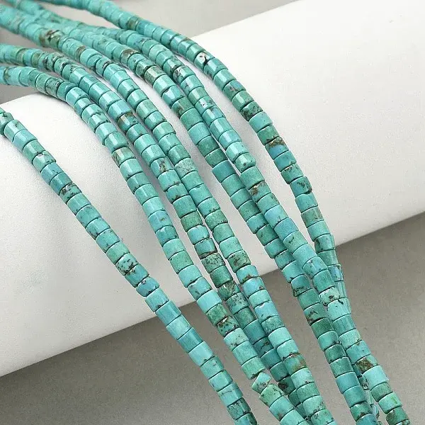 Dyed Natural Magnesite Beads Strands