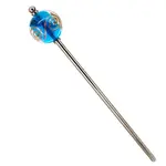 Lampwork & Brass Hair Sticks