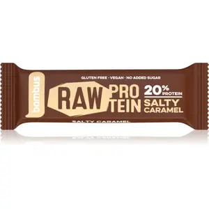Bombus Raw Protein proteinová tyčinka příchuť Salty Caramel 50 g
