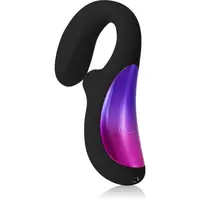 Lelo Cruise Dual Stimulation Sonic Massager vibrátor se stimulátorem klitorisu Black 17 cm
