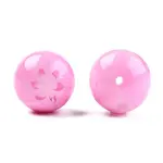 Flower Opaque Resin Beads