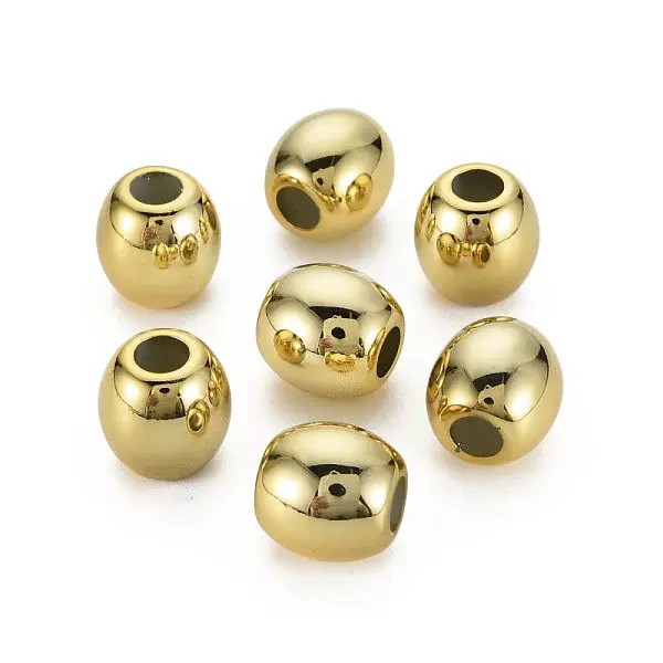 UV Plating Acrylic European Beads